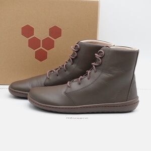 NEW Women's Vivobarefoot Gobi Hi IV Wild Hide Leather Barefoot Boots